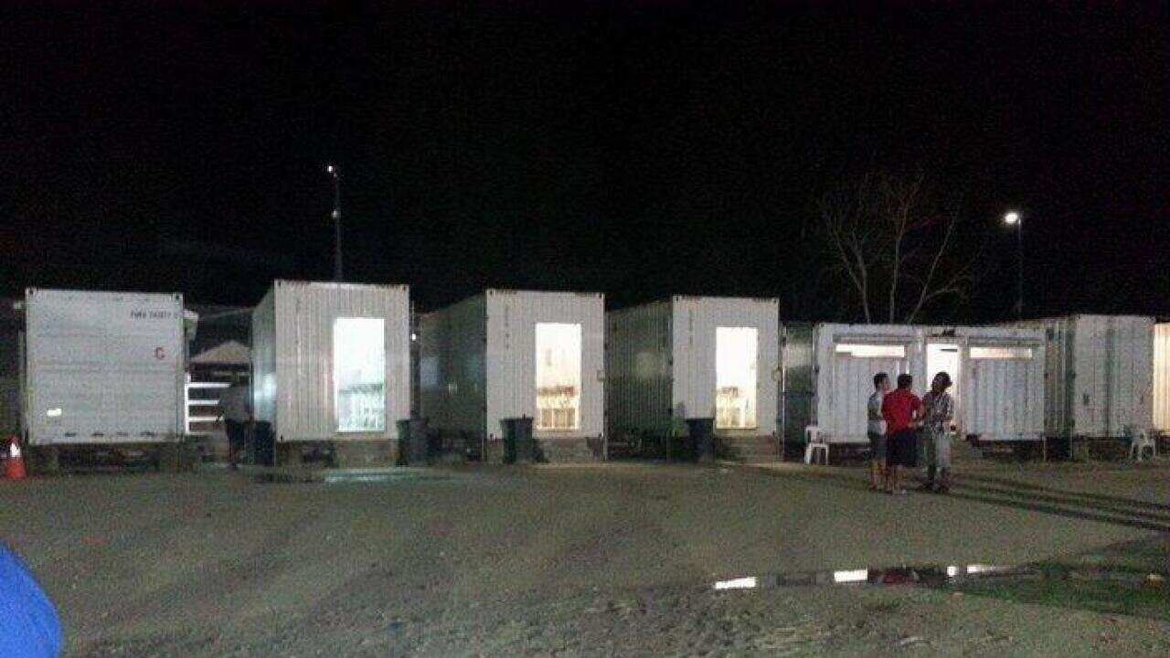 An evening at Manus Detention Centre