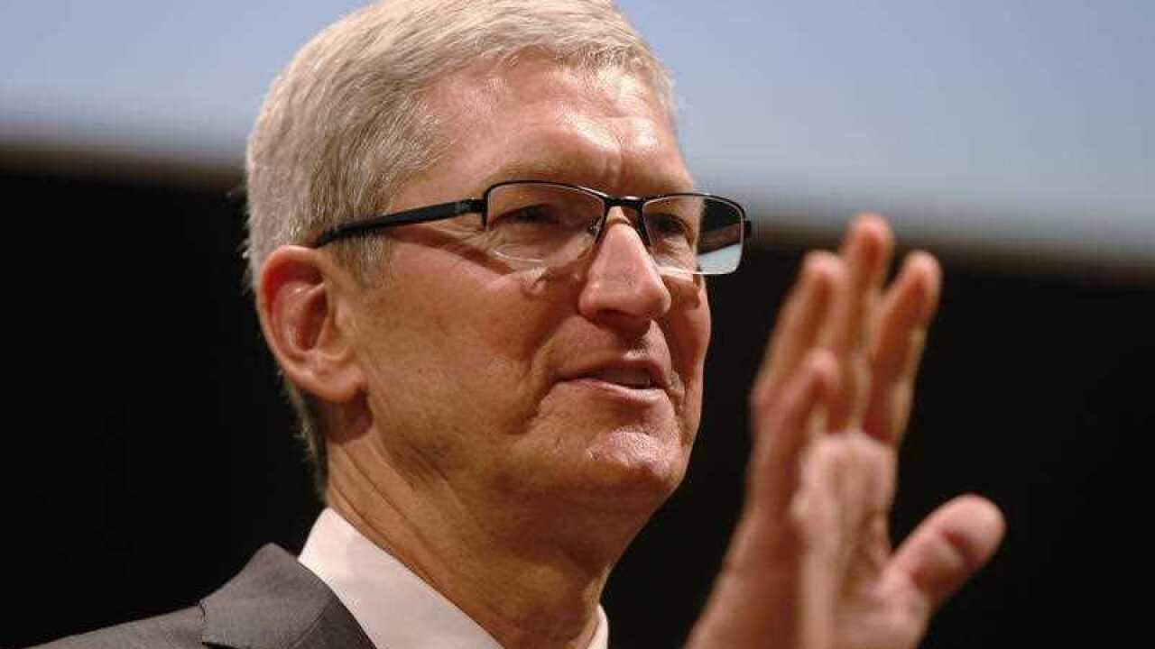 Apple CEO Tim Cook.