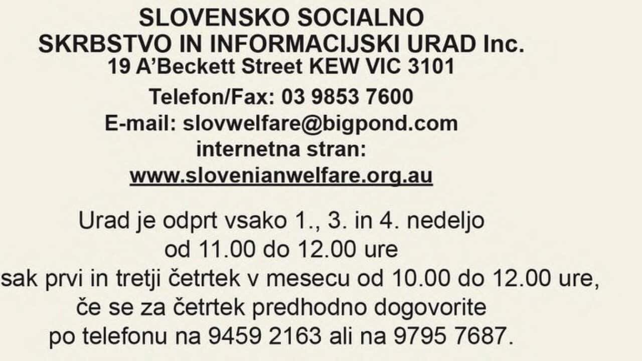 Slovenian Welfare and Information Office Inc.