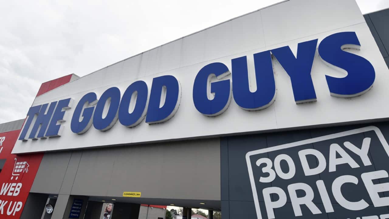 A Good Guys store is seen in Brighton in Melbourne