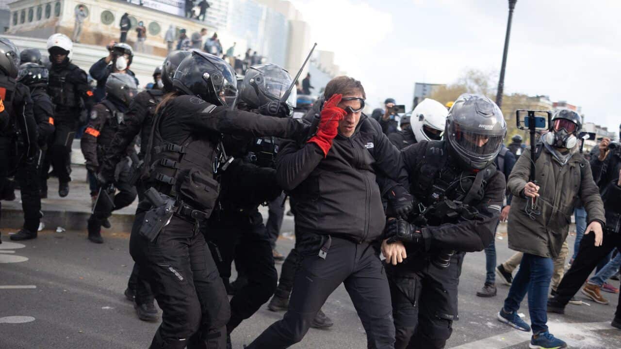 Protest against the pensions reform - Paris