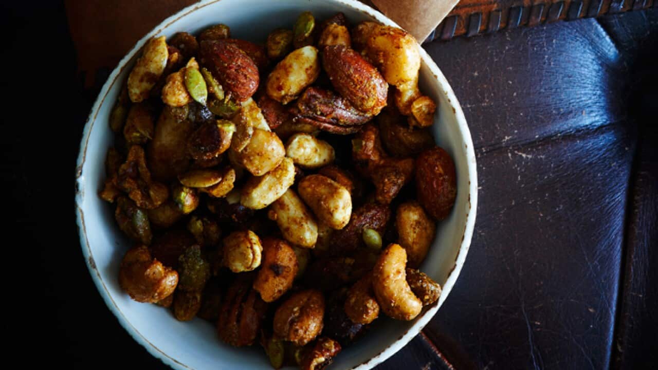 Spiced nuts