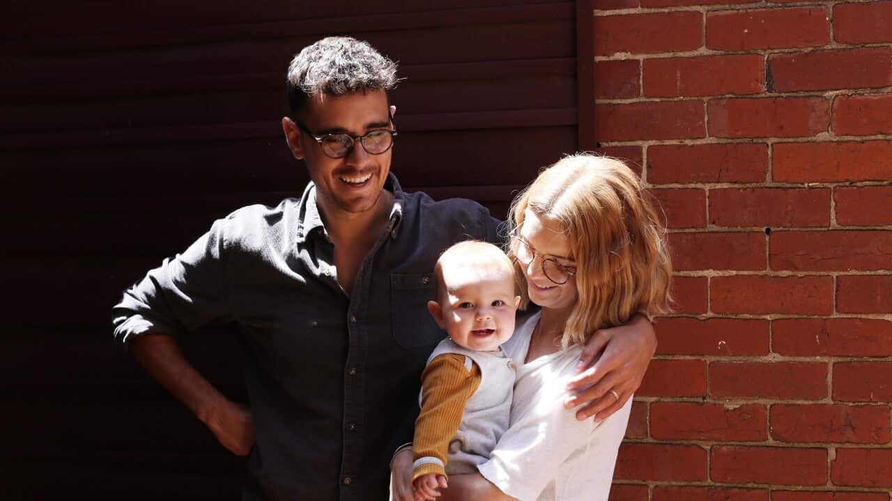 Josh Pomare and his wife Paige can't wait for their baby daughter to meet her grandparents in New Zealand.