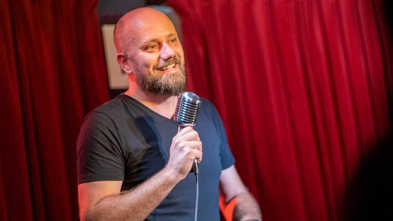 Dutch stand up comedian Fedor Ikelaar