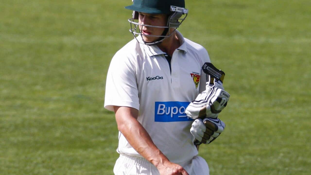 Former Tasmanian batsman Evan Gulbis