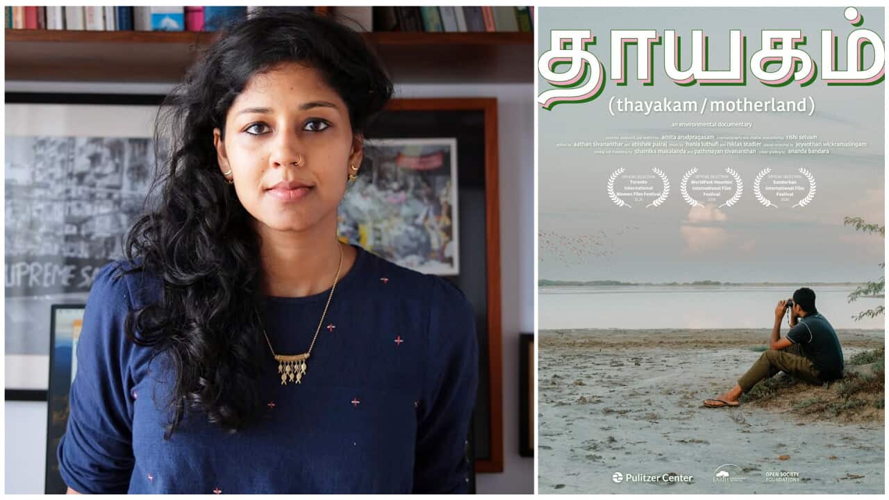 Amita Arutpragasam, director of the documentary, titled 'Thayakam (homeland)'