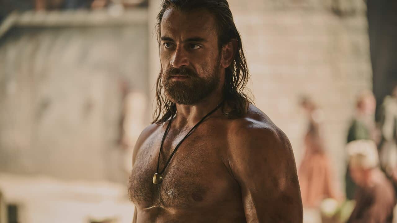 Gellért L. Kádár as János Hunyadi in Rise of the Raven.