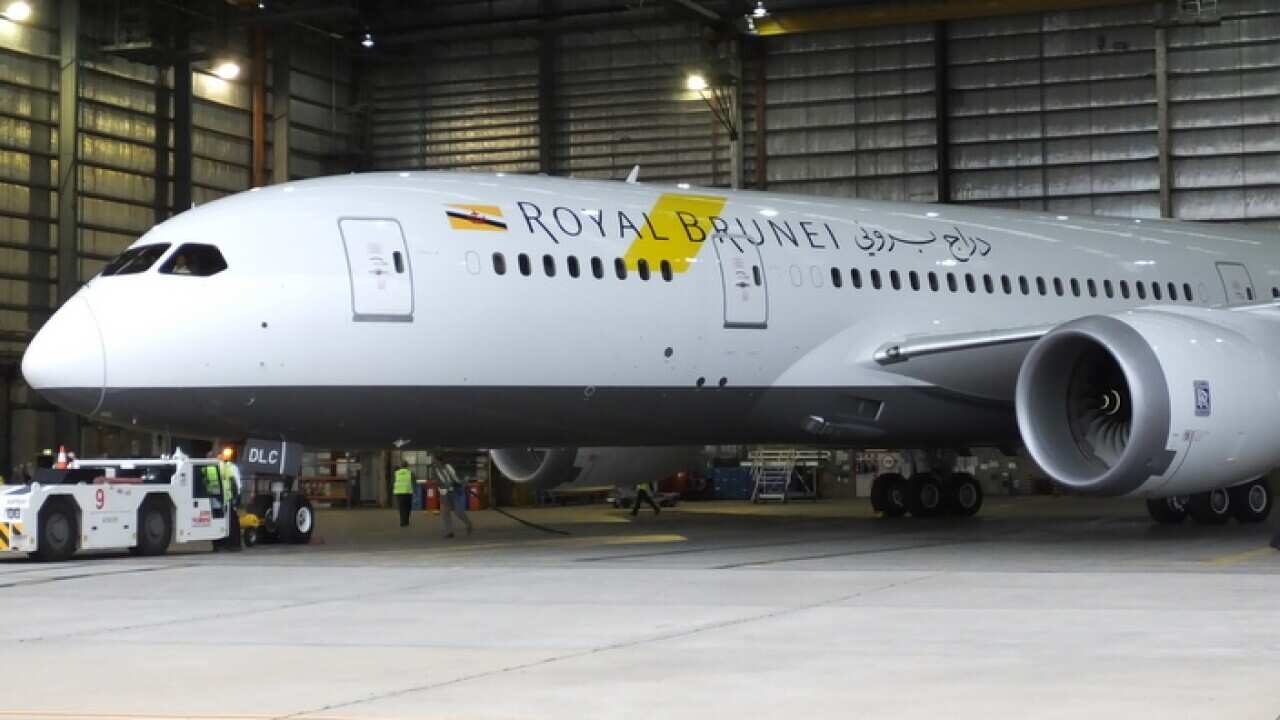 Rights groups want Royal Brunei Airlines banned from Australia after the country introduced the death penalty for homosexual acts.