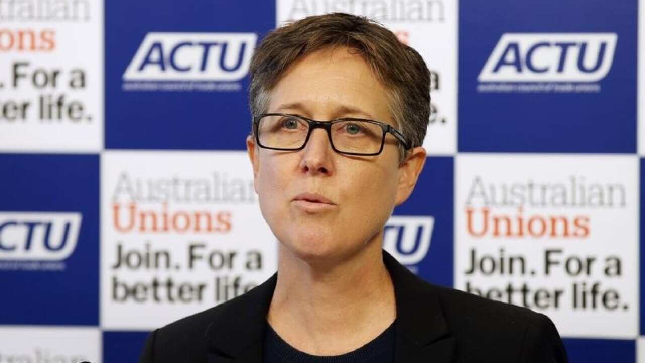 Australian Council of Trade Unions (ACTU) Secretary Sally McManus