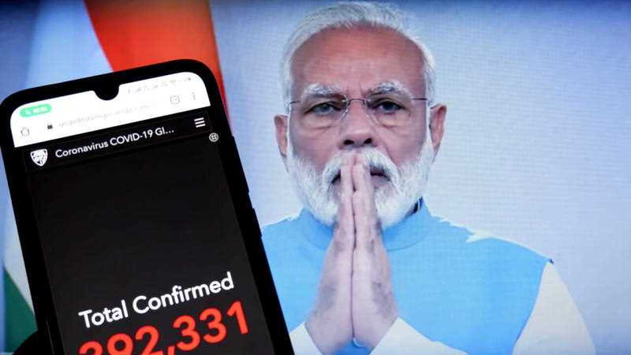India's Prime Minister Narendra Modi orders his country into lockdown to prevent the spread of COVID-19.