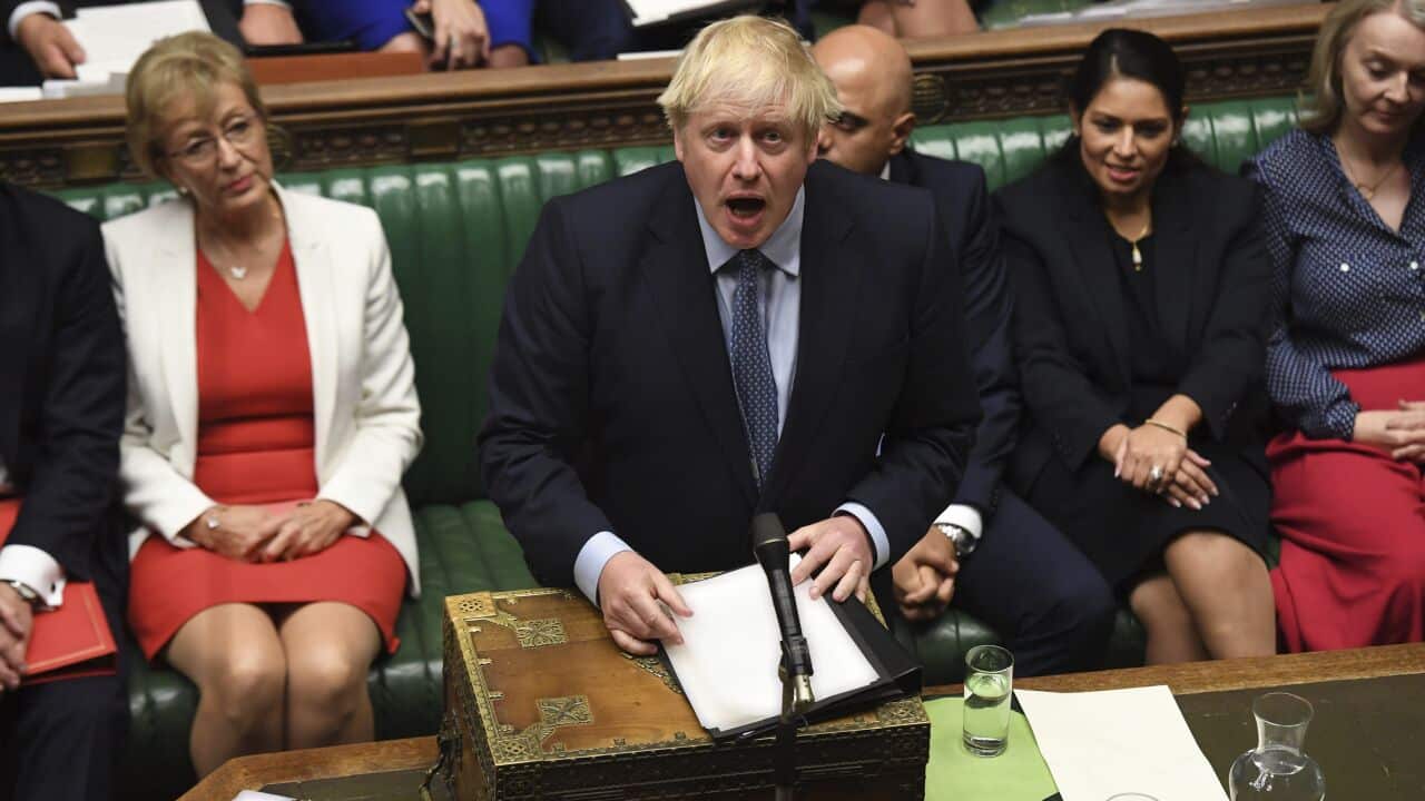 An unrepentant Prime Minister Boris Johnson brushed off cries of Resign! and dared the political opposition to try to topple him in parliament.