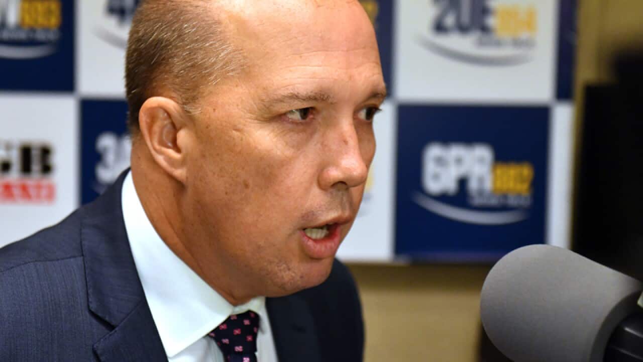 File phot - Minister for Immigration Peter Dutton has said there is an ongoing need for the Nauru detention centre.