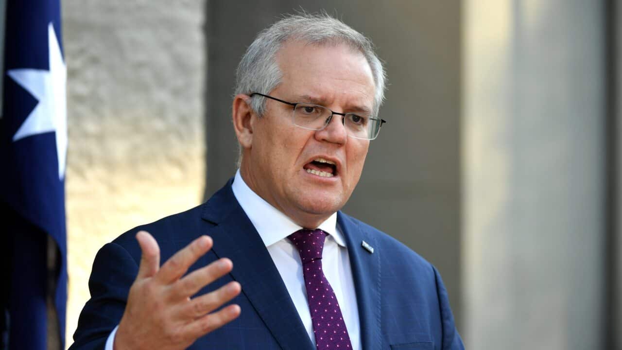 Prime Minister Scott Morrison has given a press conference following a National Cabinet meeting on COVID-19 financial support measures.