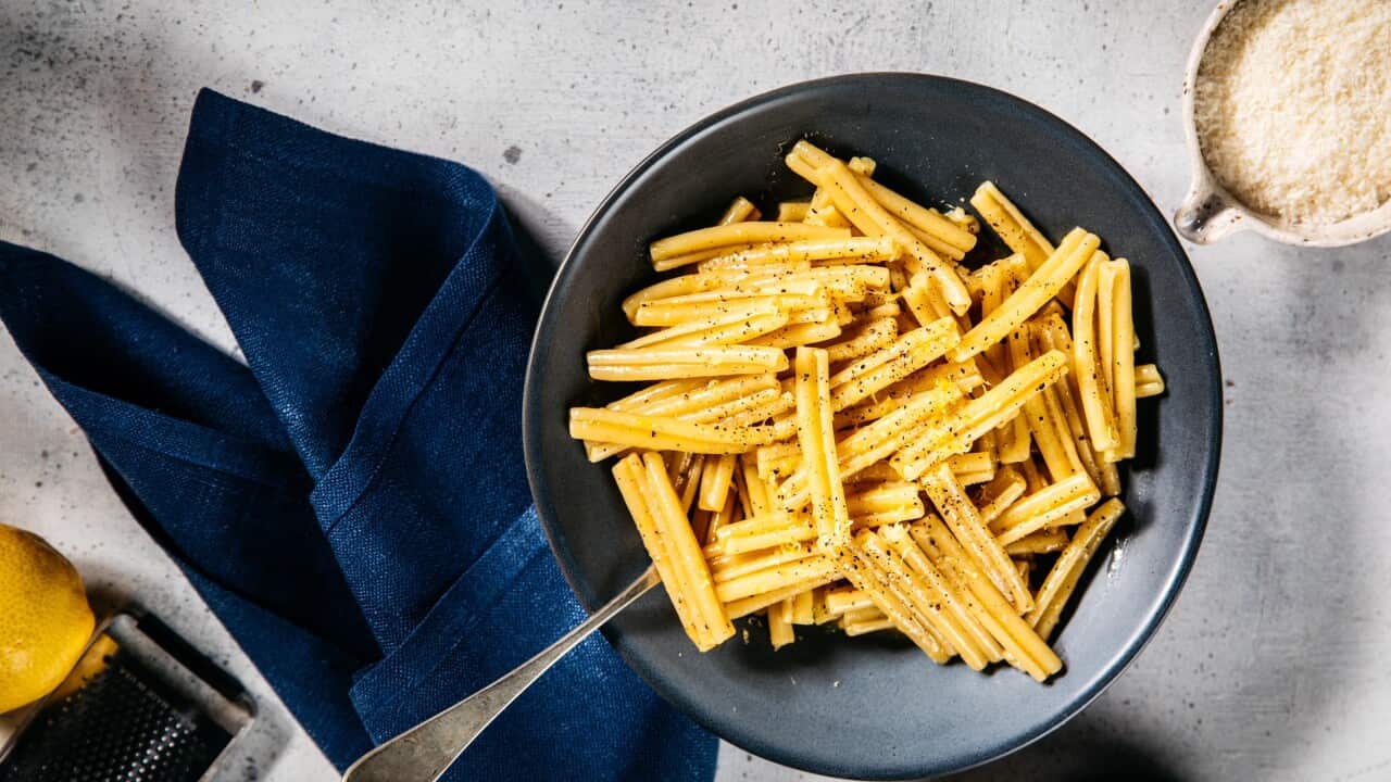 Caserecce al limone by Italian Chef Matteo Zamboni