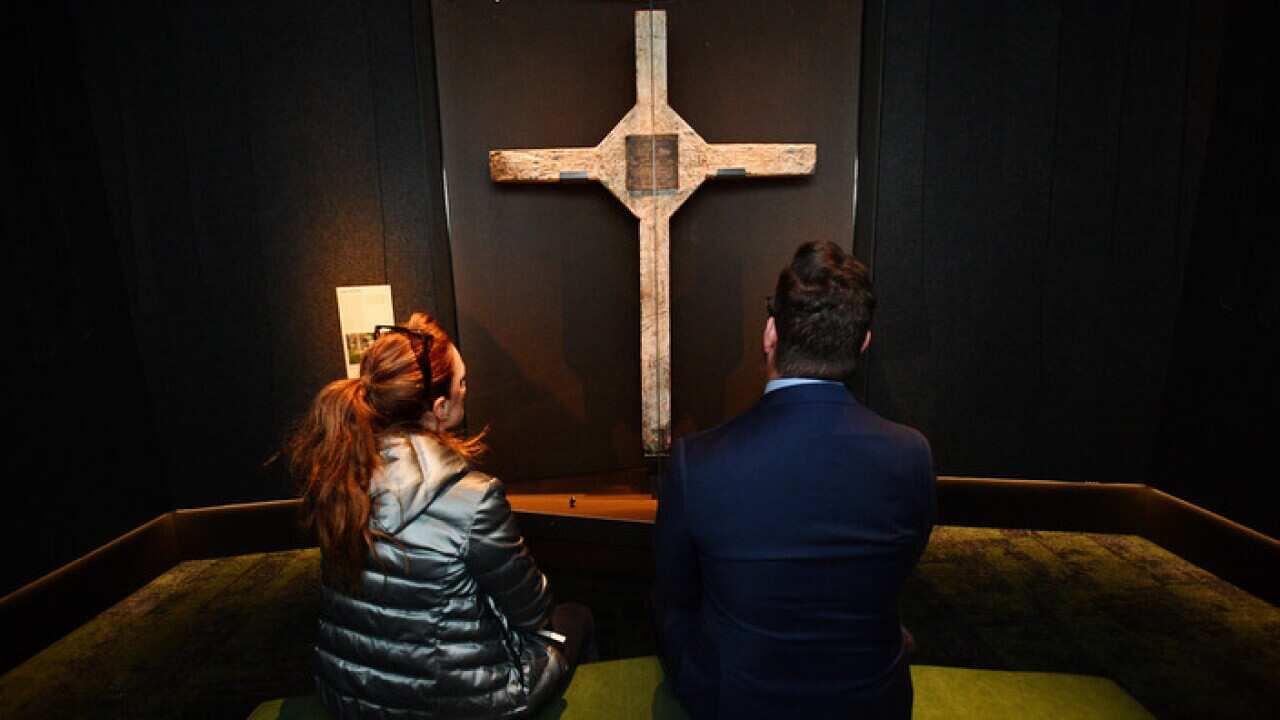 The Long Tan Cross at the Australian War Memorial