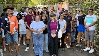 Darwin's migrant walking group (SBS-Josh van Staden).jpg