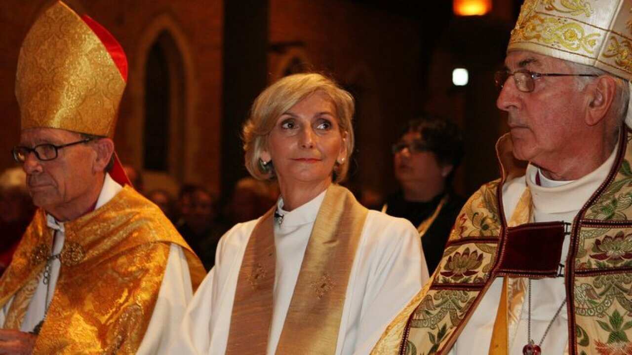 Perth Archdeacon Kay Goldsworthy (centre) in 2008