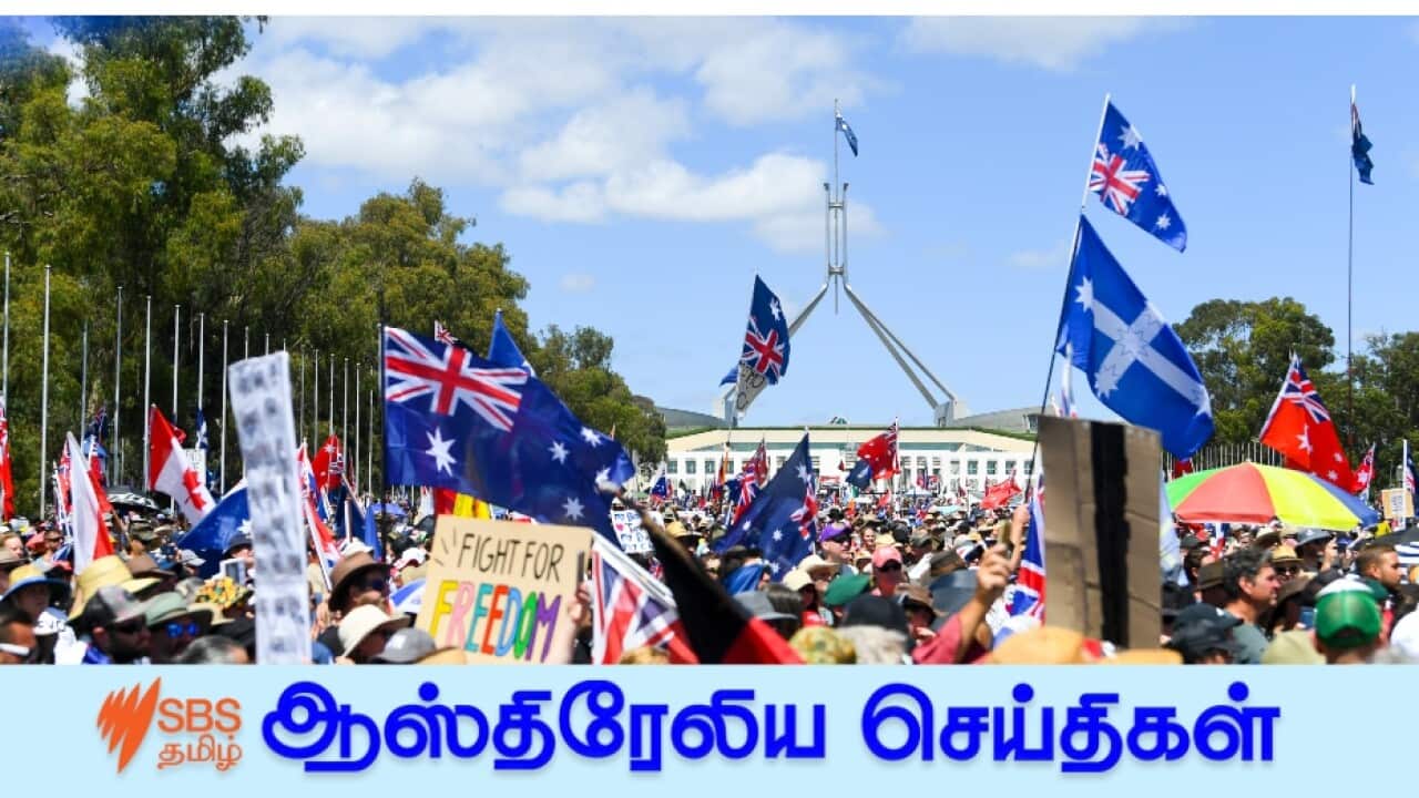 Protest in Canberra