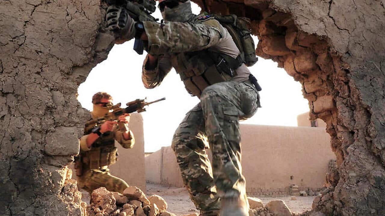Australian troops to the Middle East. (AAP)