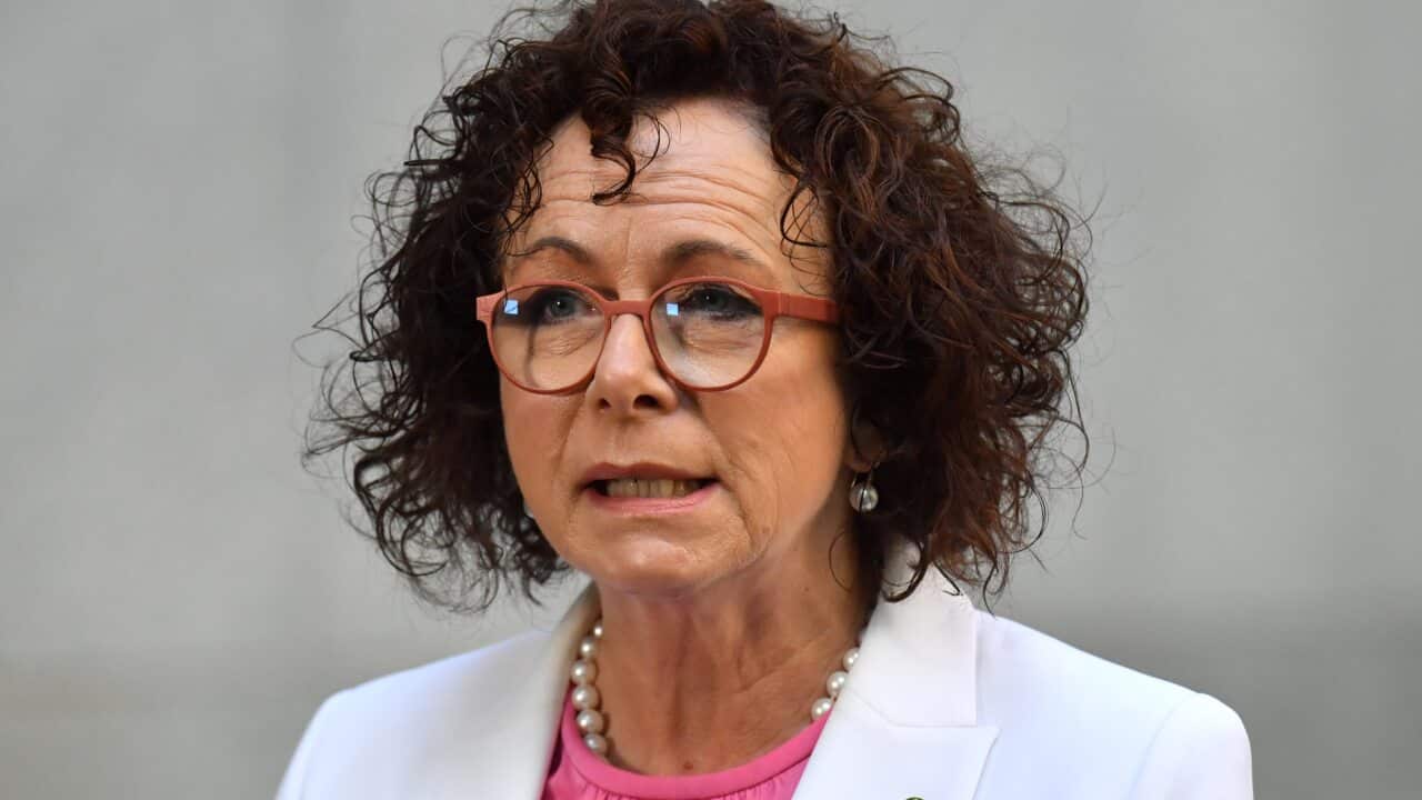 Nationals member for Mallee Anne Webster at a press conference at Parliament House in Canberra, Wednesday, October 21, 2020. (AAP Image/Mick Tsikas) NO ARCHIVING