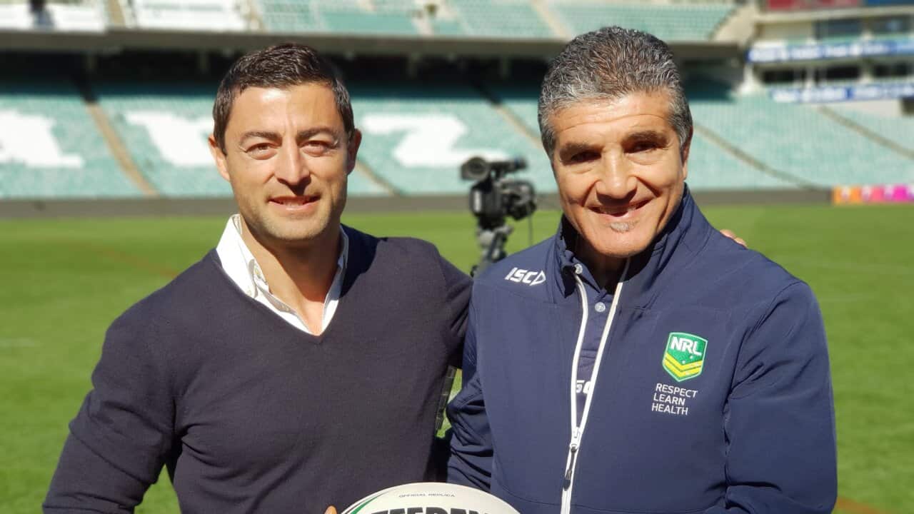 Anthony Minichello and Mario Fenech