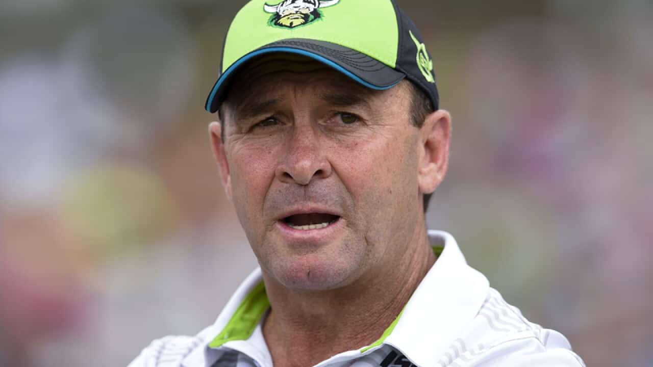 Canberra Raiders coach Ricky Stuart