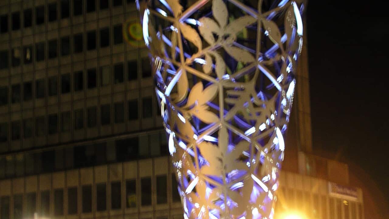 Olympic torch nz