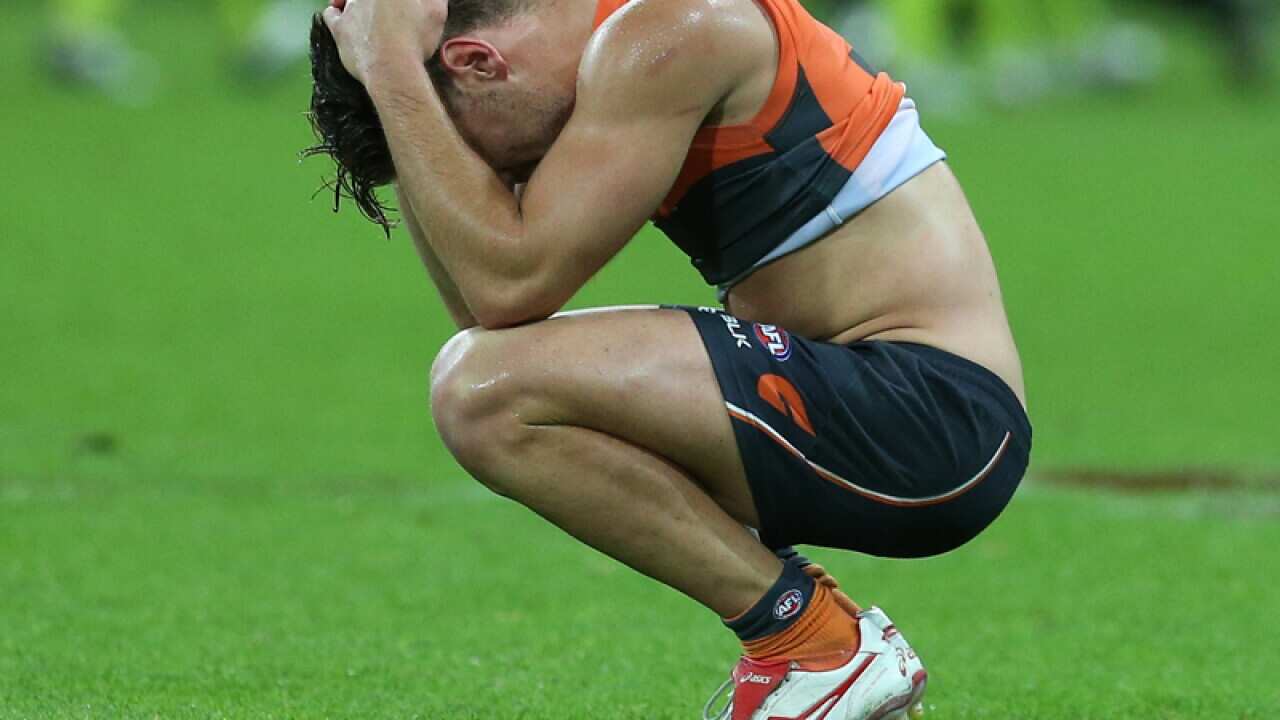 GWS midfielder Stephen Coniglio