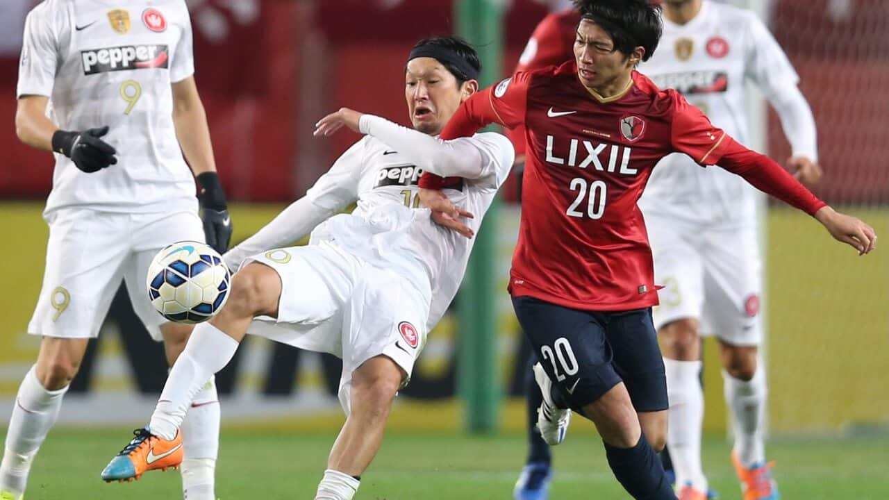 Australia's Western Sydney Wanderers midfielder Yojiro Takahagi