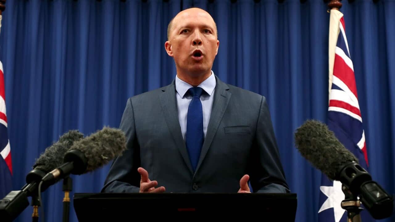 Home Affairs Minister Peter Dutton has hinted at looking at changing laws to cancel the visas of foreign criminals, and deport them.
