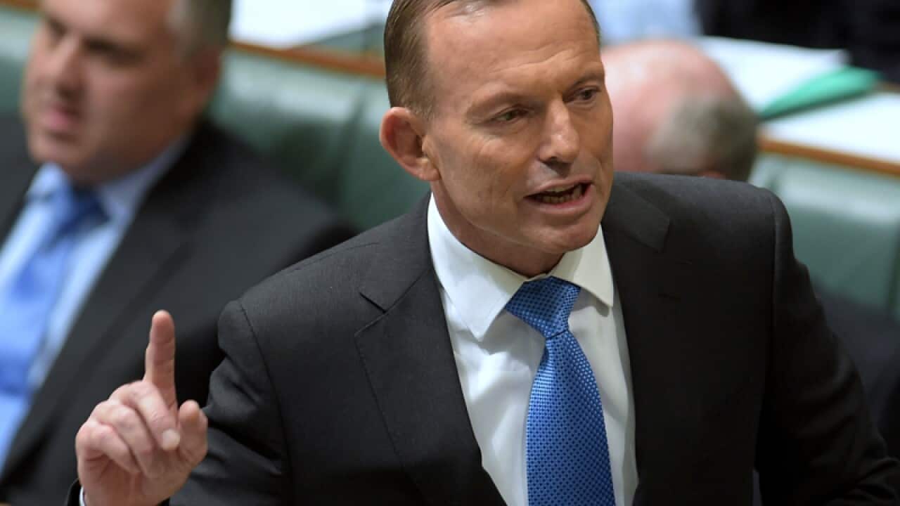 Australian Prime Minister Tony Abbott.