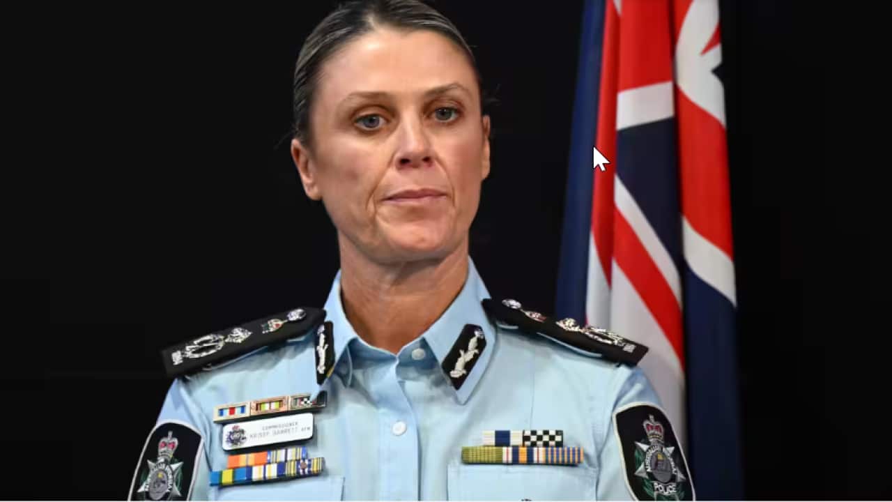 AFP commissioner Krissy Barrett will travel to London to discuss ways to prevent and penalise online crime and protect young people..png