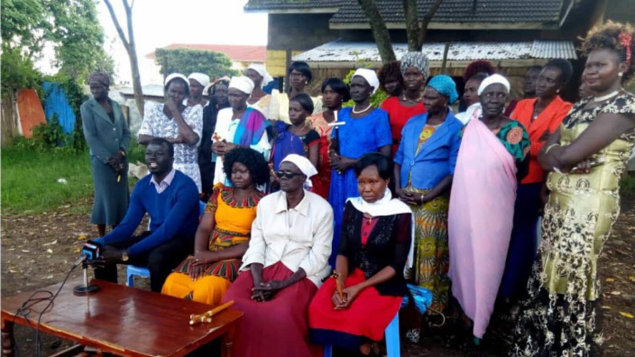 South Sudanese women in Kenya