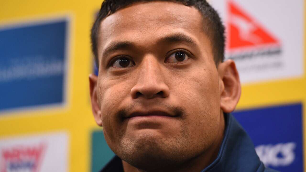 Wallabies player Israel Folau