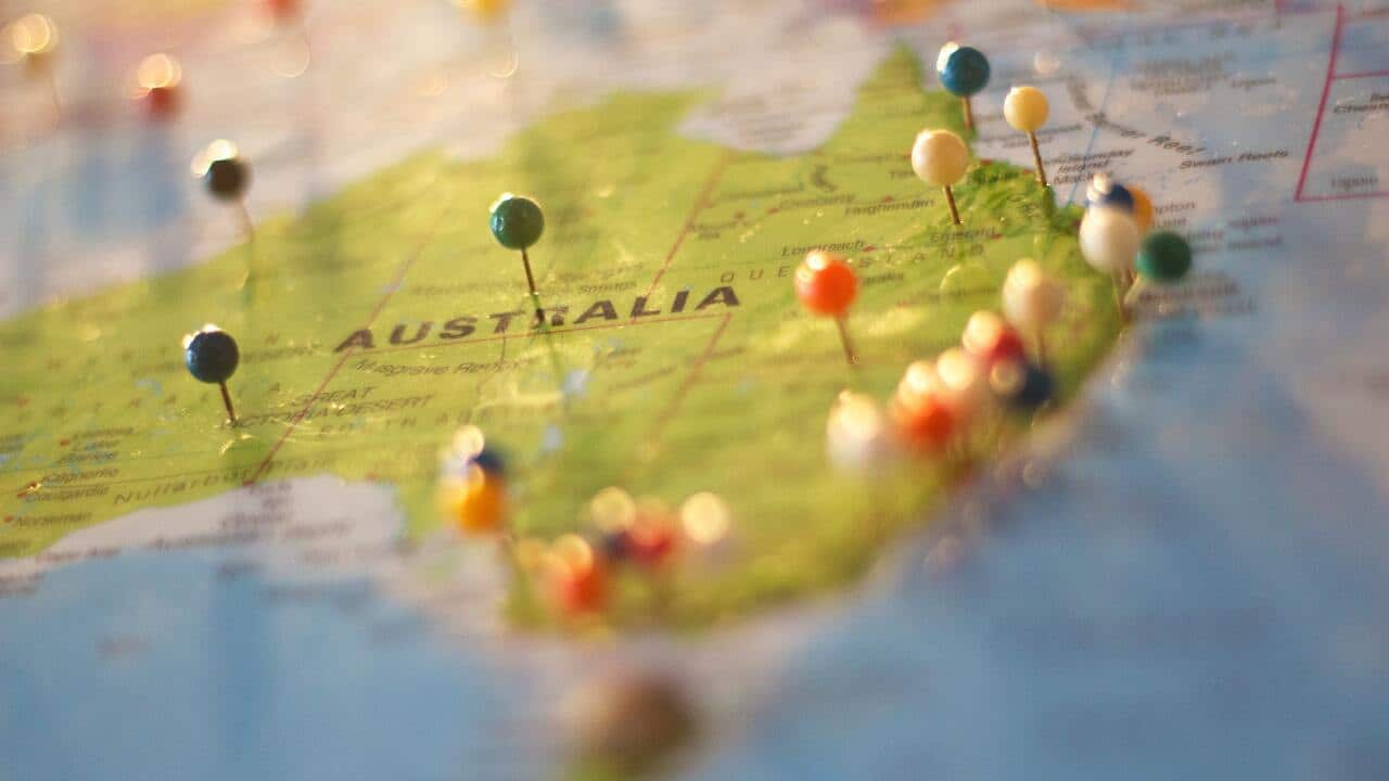 Australia map