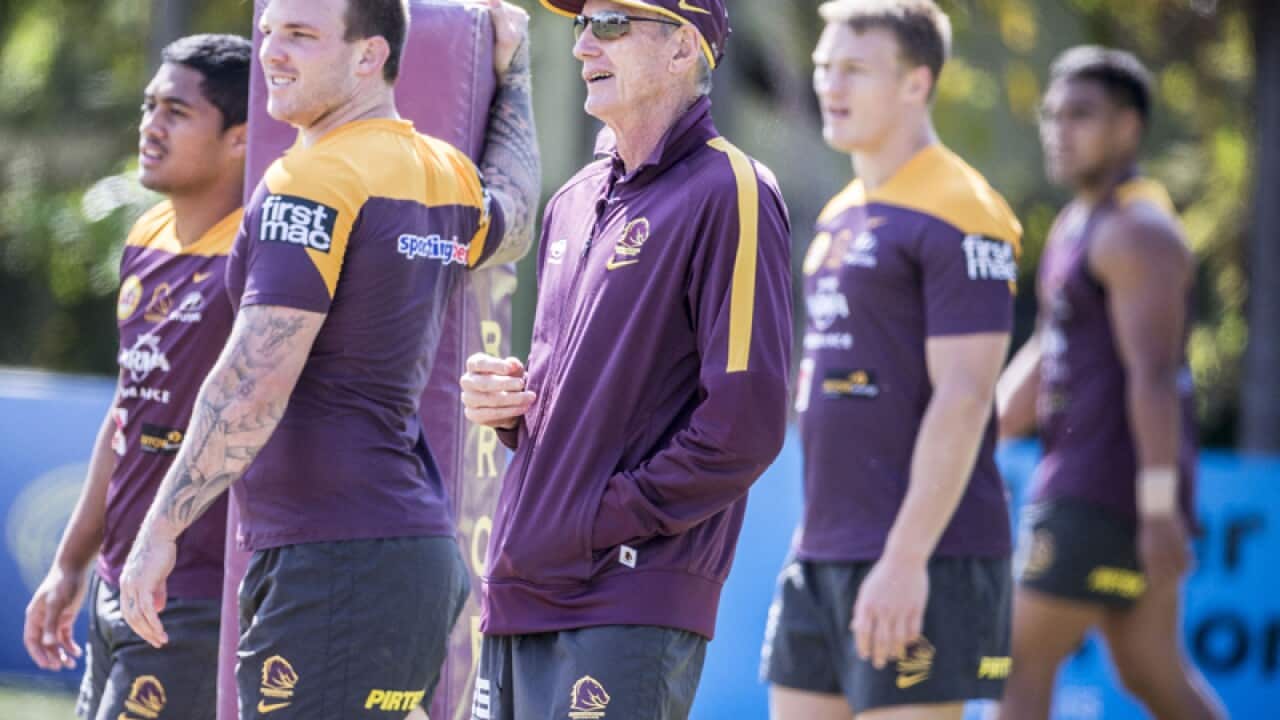 Coach Wayne Bennett.