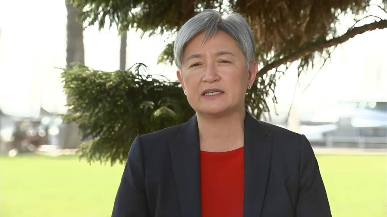 Penny Wong says Australians must leave Lebanon as soon as they can (SBS)