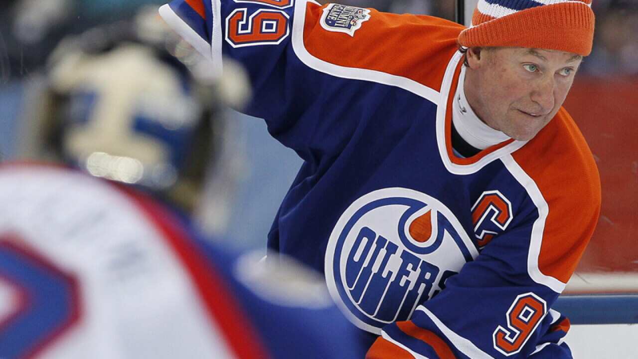 NHL great Wayne Gretzky