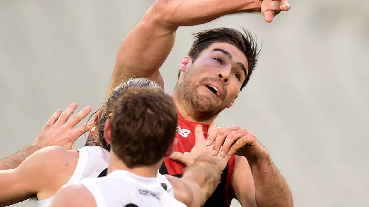 Melbourne Demons player Chris Dawes
