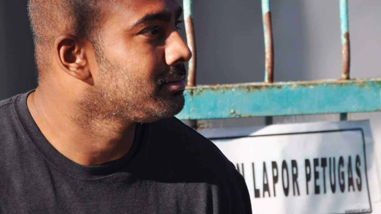 A ferry boat carrying the Australian Consul-General to Bali