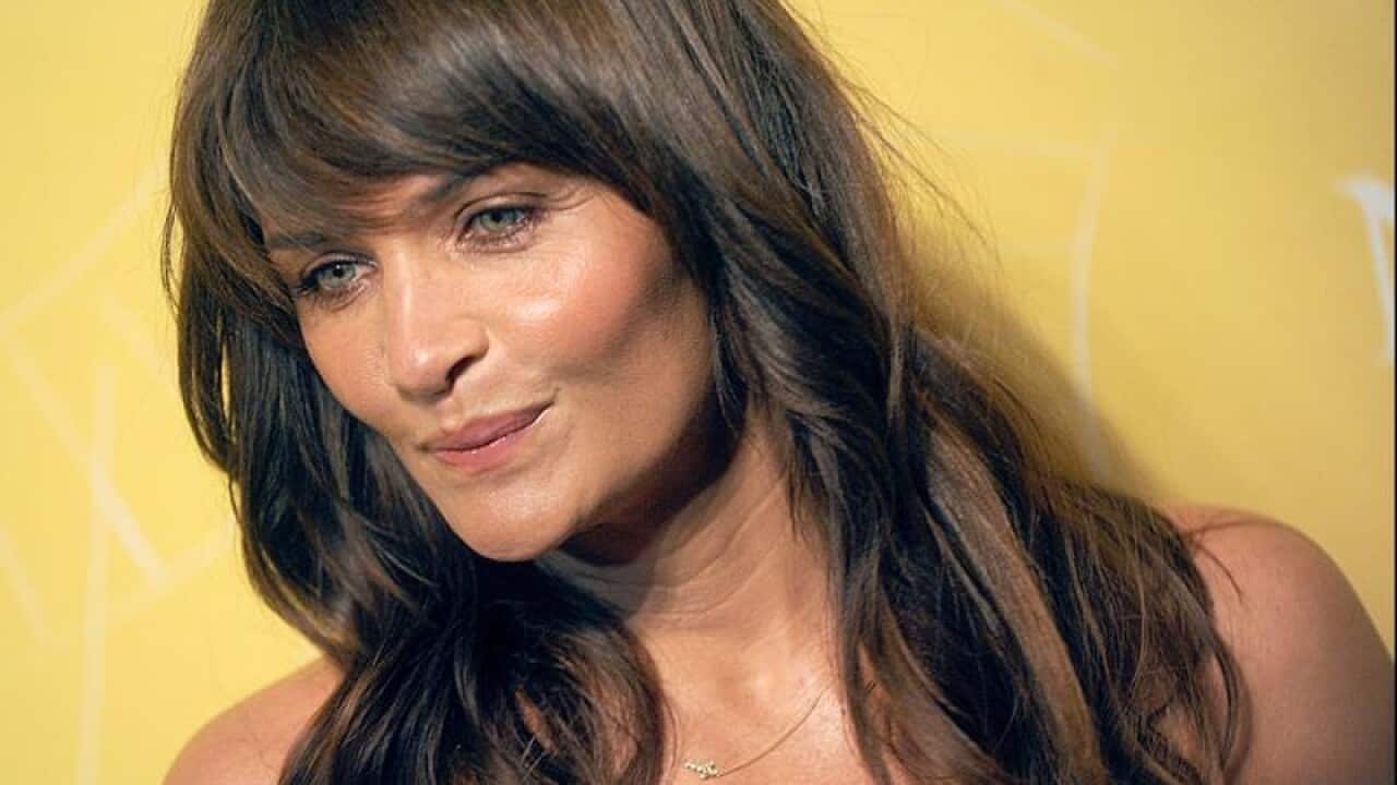 Helena Christensen attends the Variety Power Of Women Luncheon.