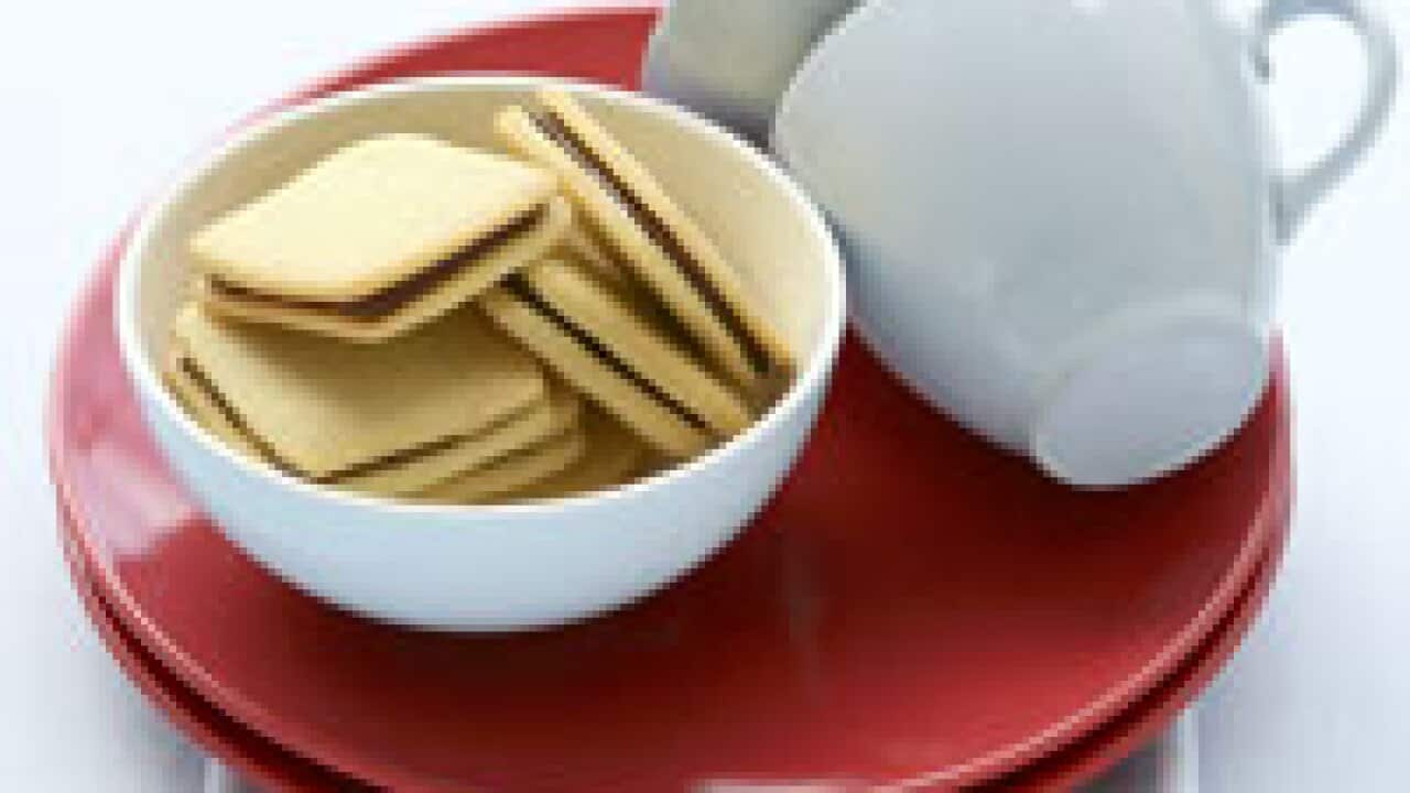 Chocolate melting moments