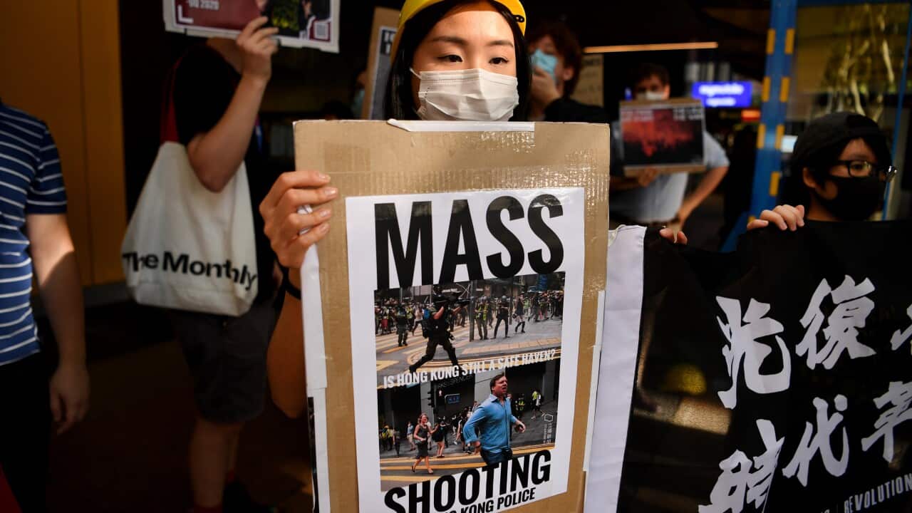 One example used by Human Rights Watch was the targeting of students who attended Australian rallies in support of Hong Kong's pro-democracy activities.