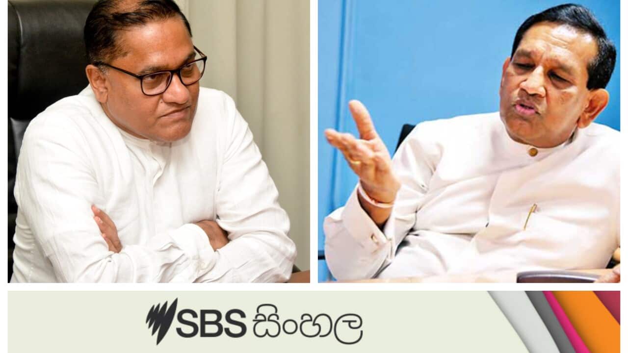 Vijitha Herath and Rajitha Senarathna_ Sri Lankan politicians