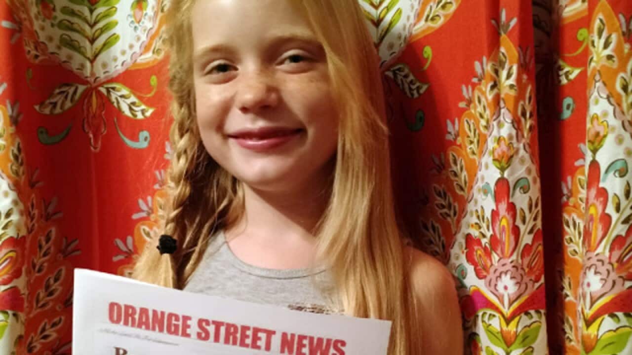 Hilde Kate Lysiak poses for a photo