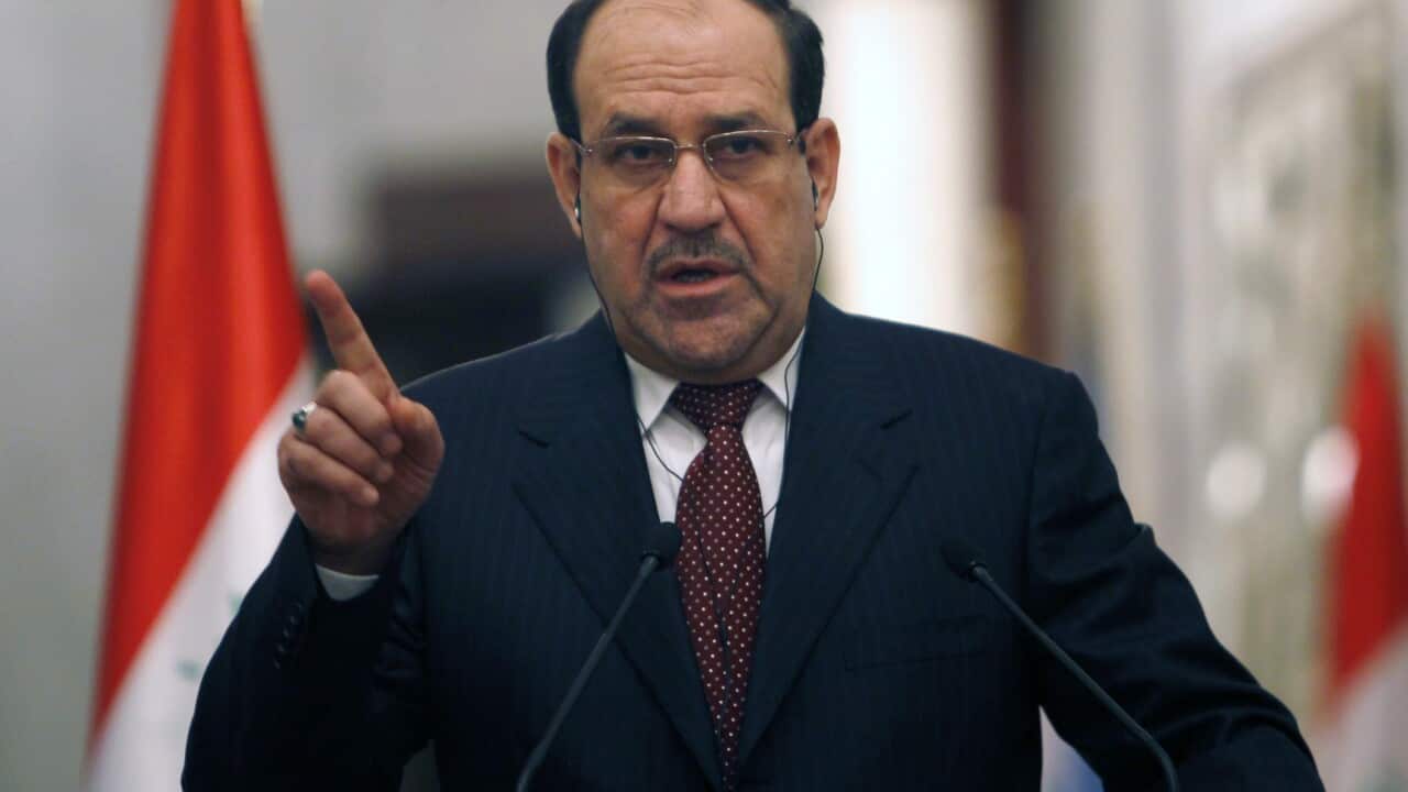 Iraq Prime Minister Nouri al-Maliki says he will fight to retain his job for a third term (AFP/Getty).