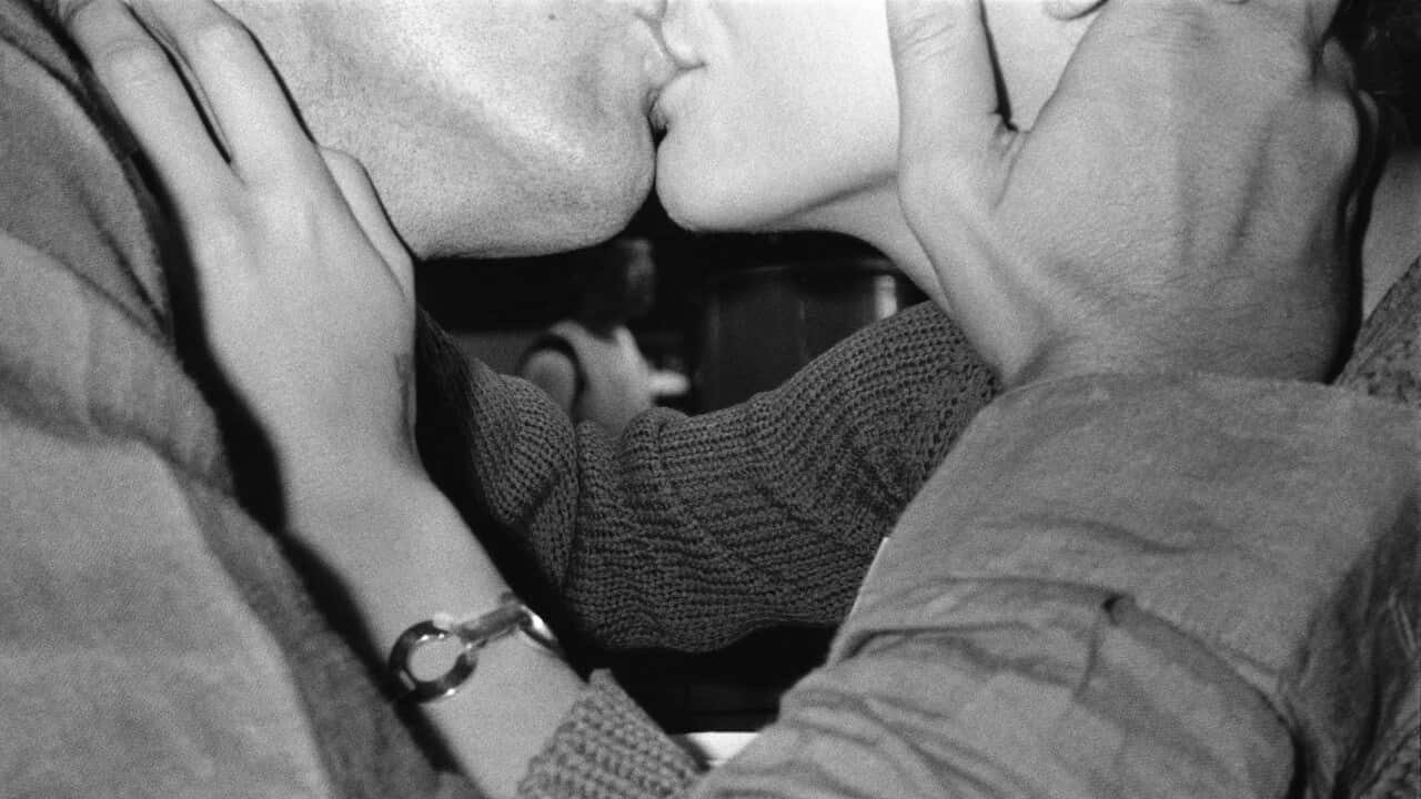 Couple Kissing 1960