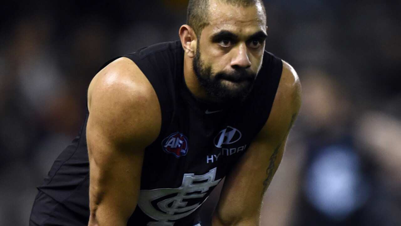 Carlton Blues player Chris Yarran