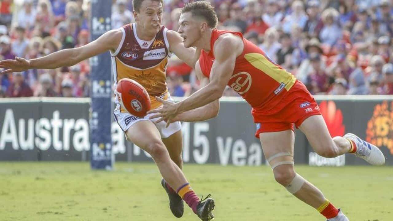 AFL SUNS LIONS AINSWORTH