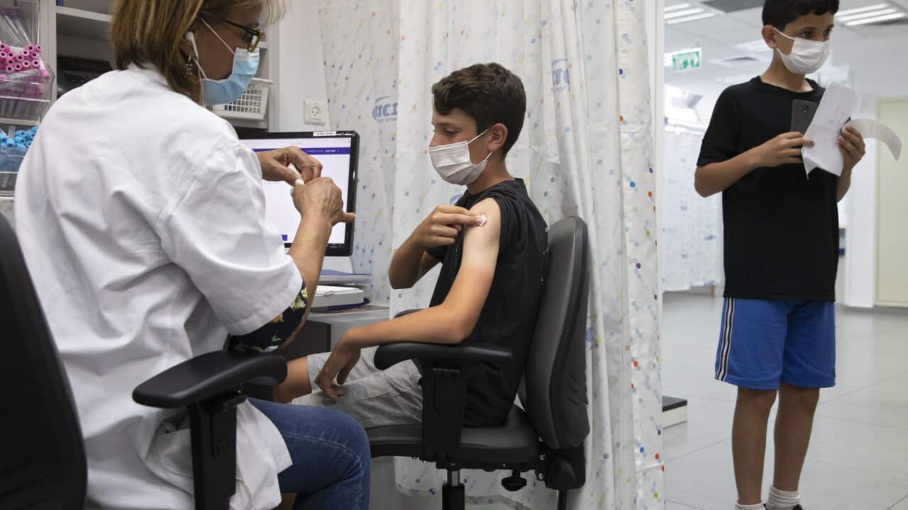 The roll out of vaccinations for 5 to 11-year-olds this week is aiming to beat down a recent rise in coronavirus infections in Israel.